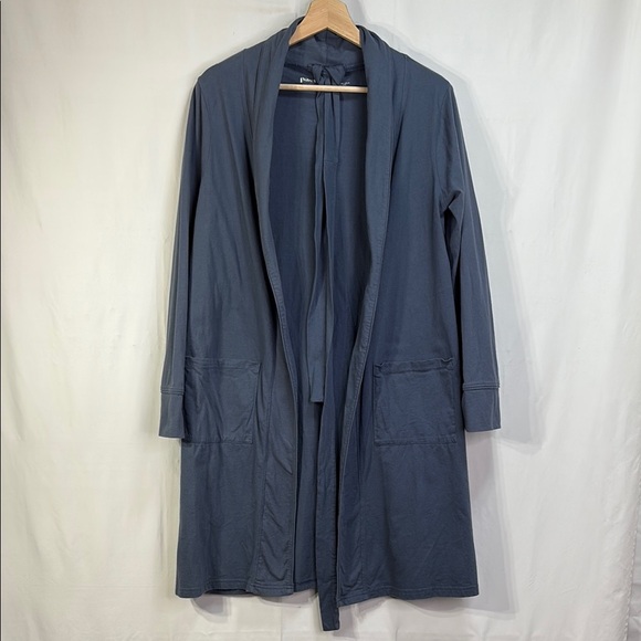 Pact Other - 📣Pact Women's Blue organic cotton Robe